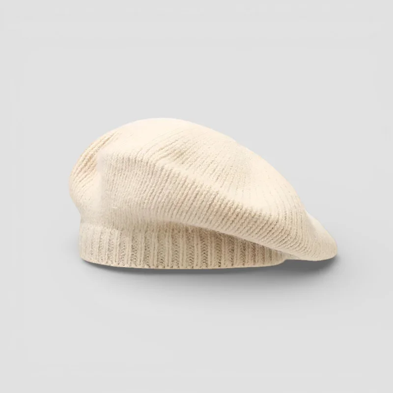Beige French Beret