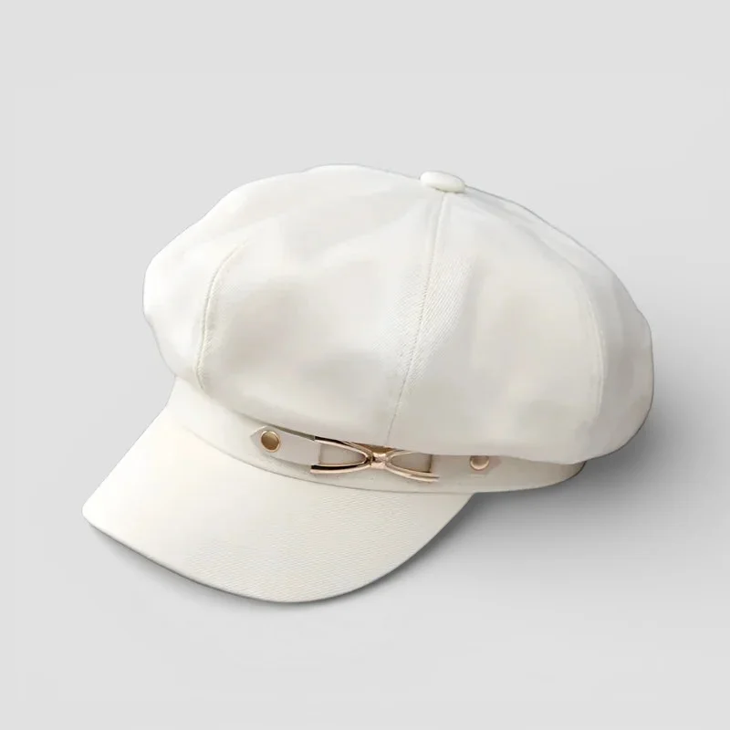 Beret Hat With Cap