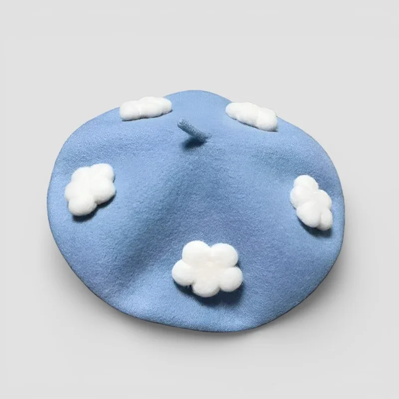 Blue Cloud Beret