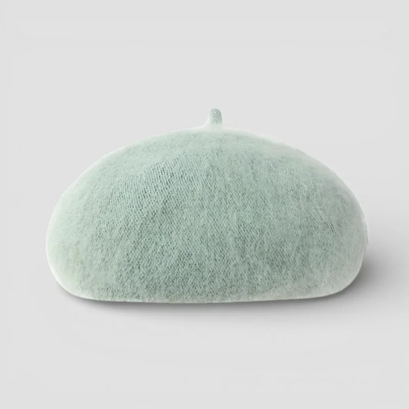 Fur Beret Hat