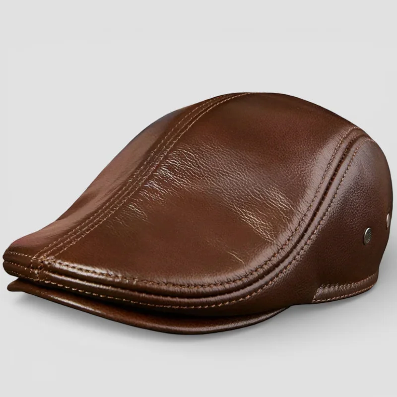 Genuine Leather Beret