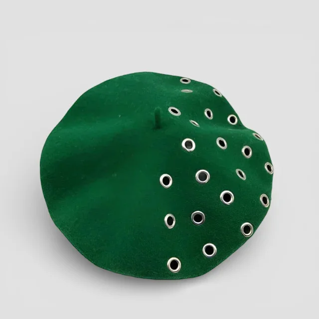 Green Boina Hat