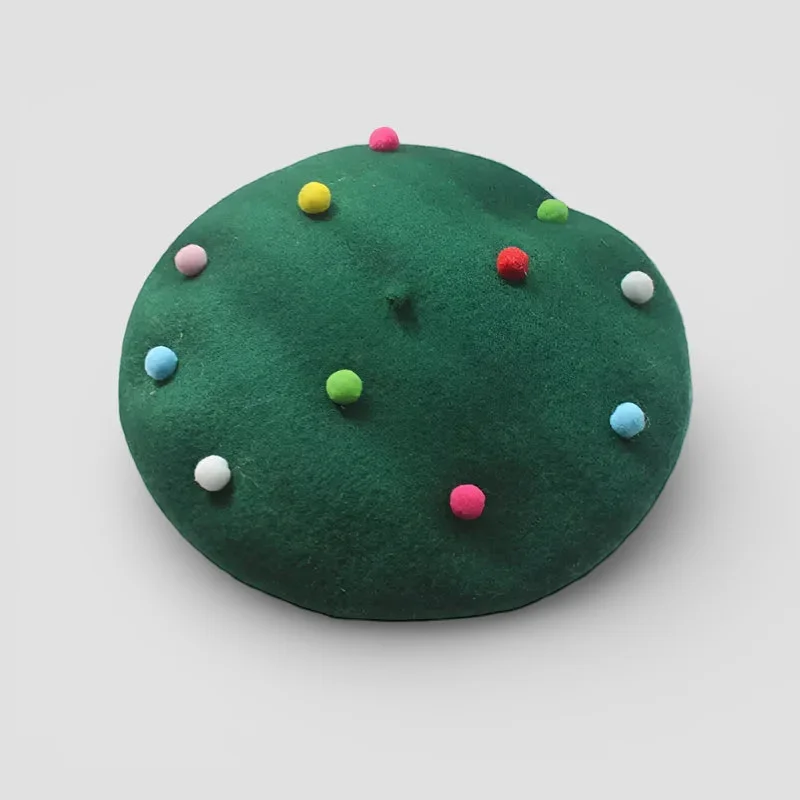Green Candy Beret