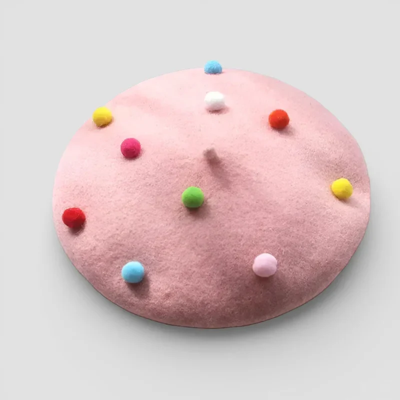 Pink Candy Beret