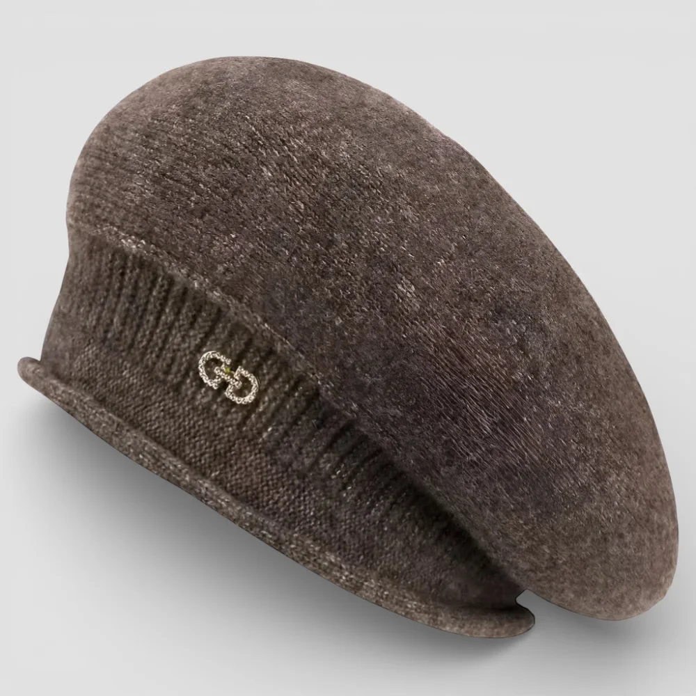 Slouchy Wool Beret