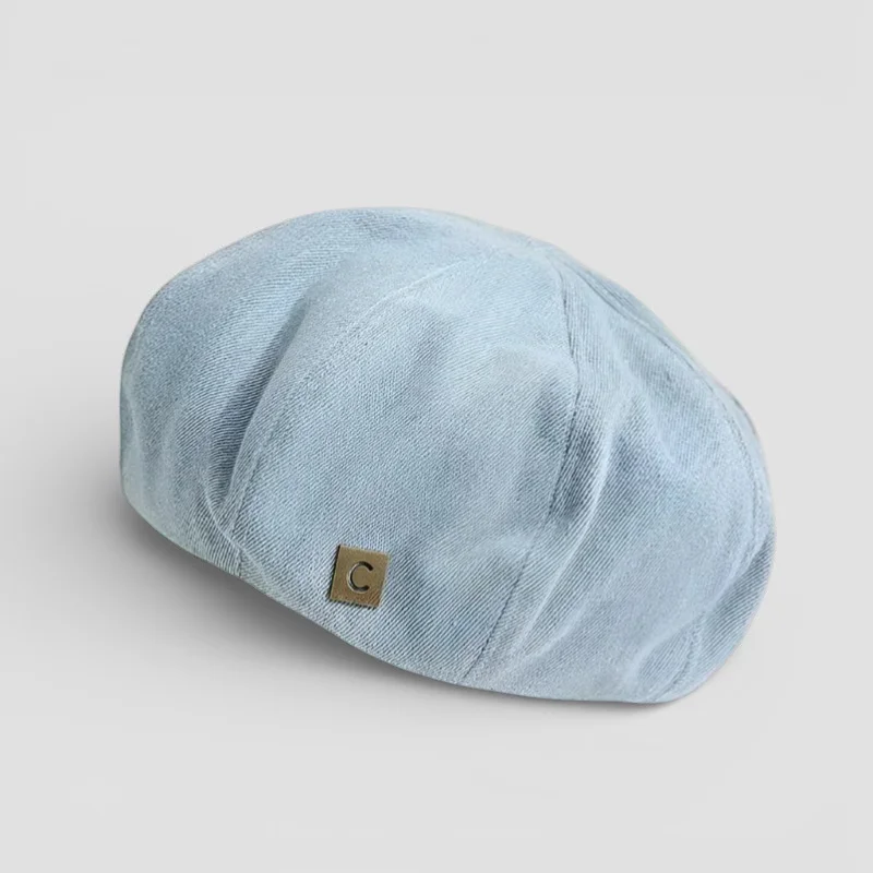 Vintage Denim Beret