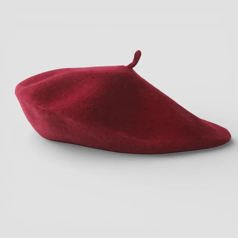 Wine Red Beret