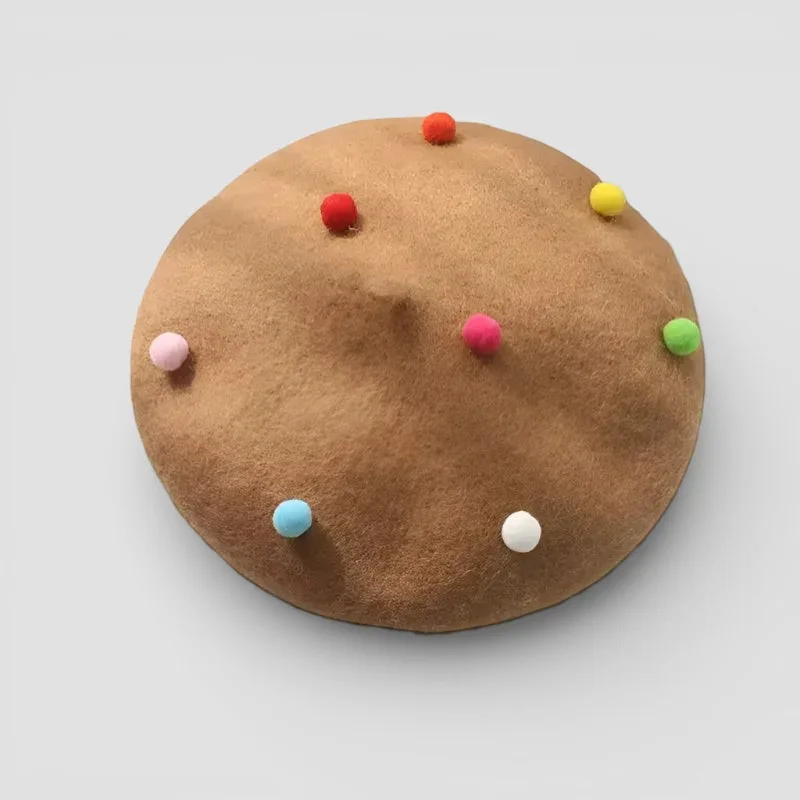 Wool Candy Beret