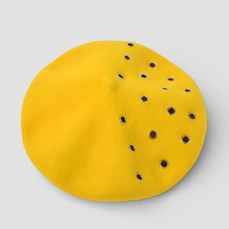 Yellow Boina Hat